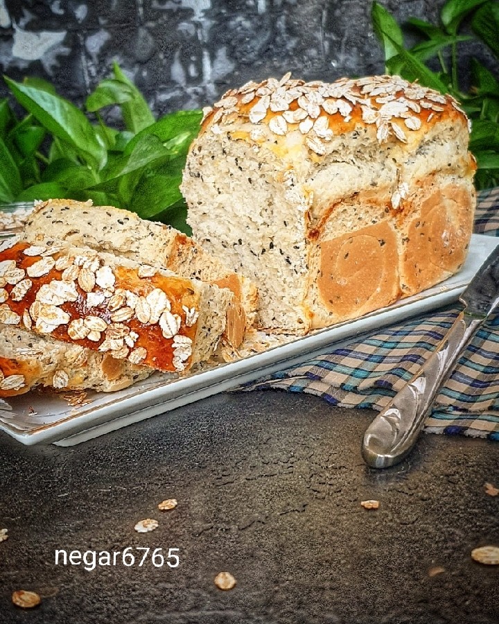 عکس نان جوپرک (با آردگندم)