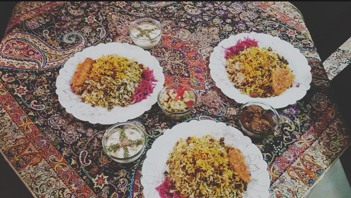 لوبیا پلو شیرازی ناهار امروز ما 