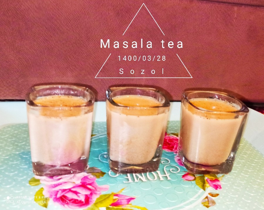 عکس چای ماسالا