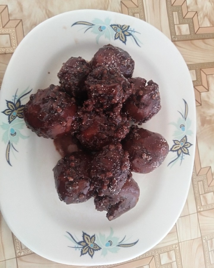 پیراشکی گردالی شکلاتی