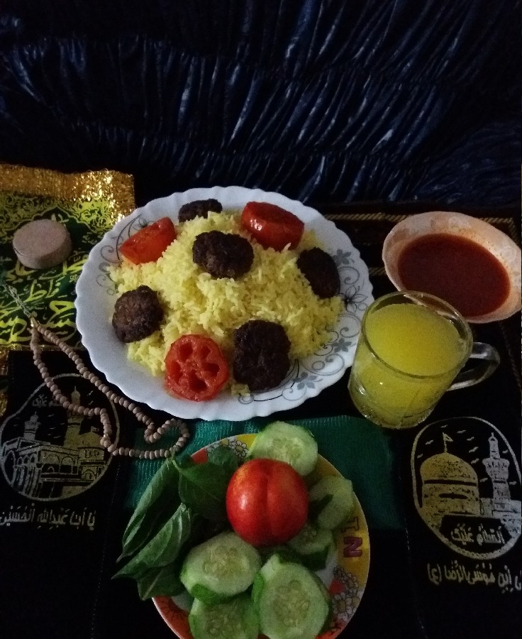 عکس اخرین دست پخت مادر 