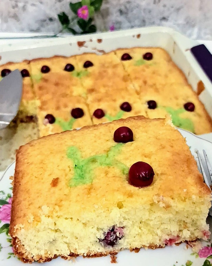 عکس کیک آلبالو 