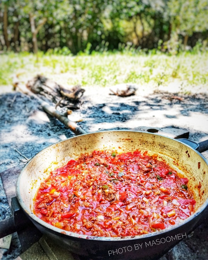 خوراک گوشت ساده