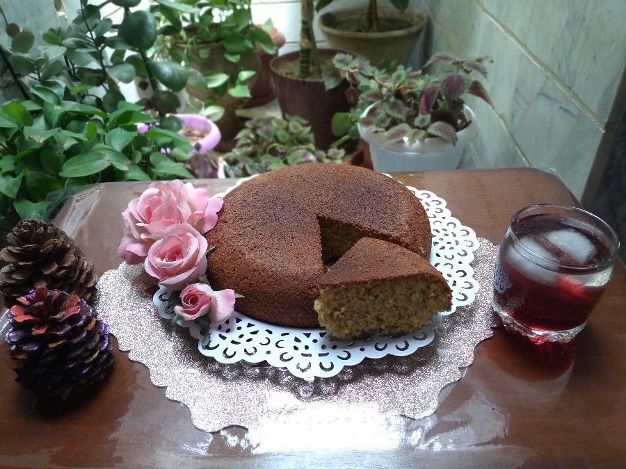 کیک زعفرونی/قابلمه ای(ورق بزنید)