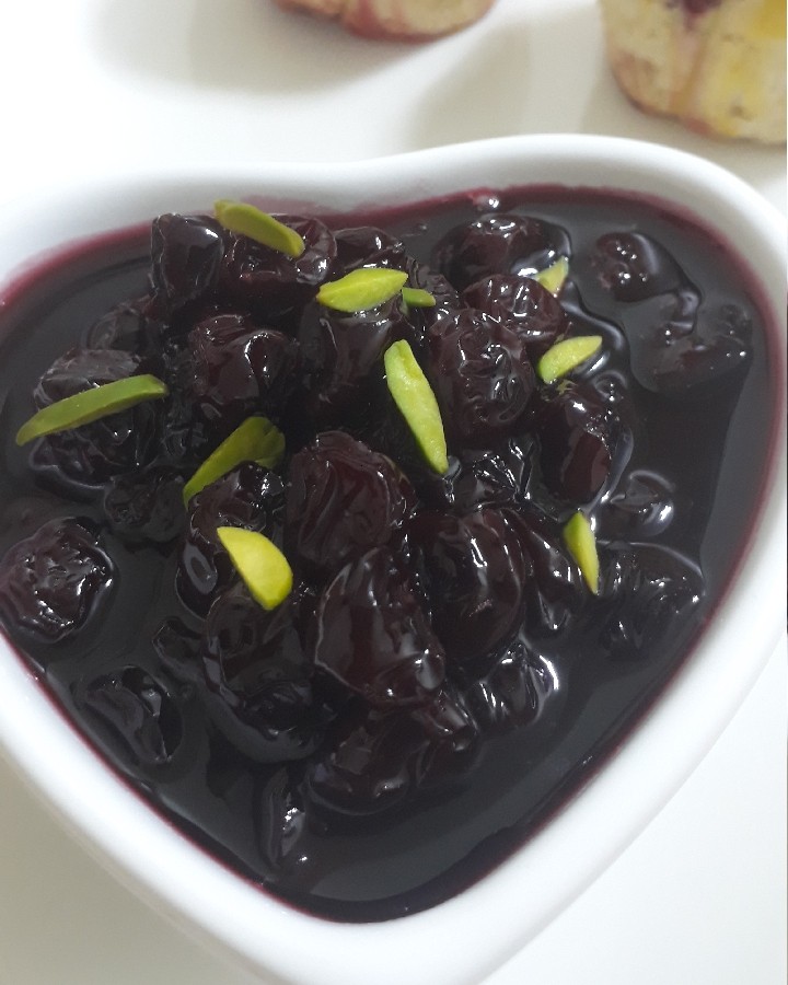عکس مربای آلبالو