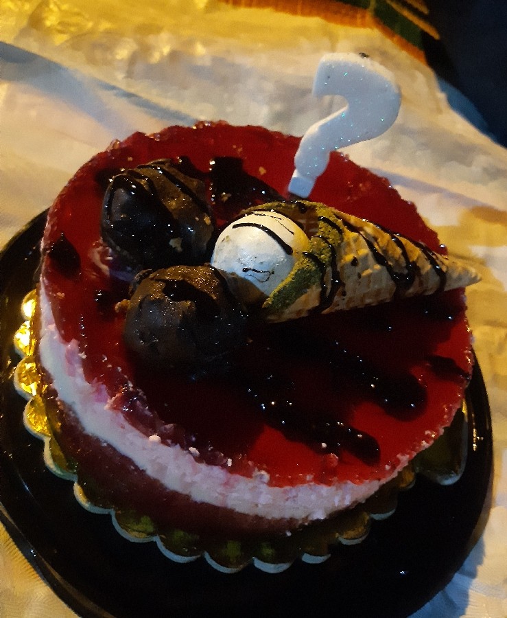 چیز کیک شاتوت به مناسبت تولد همسرجان