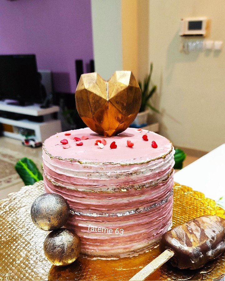 عکس کیک اسفنجی