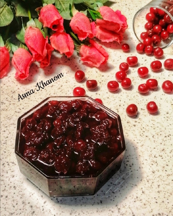 عکس مربای آلبالو