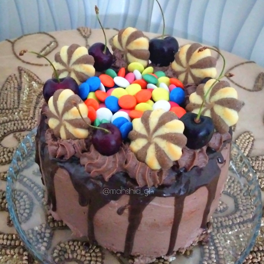کیک تولدم:)