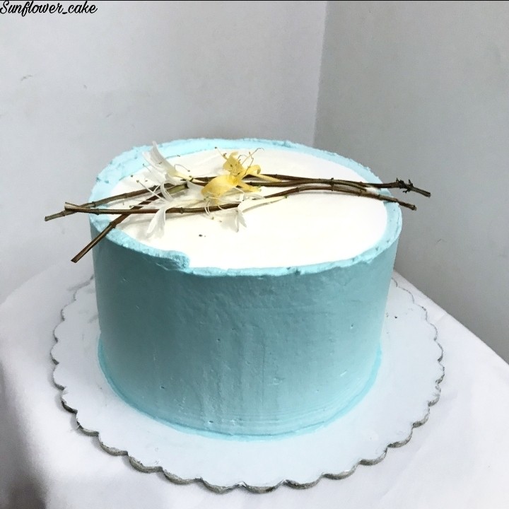 کیک خامه ای 