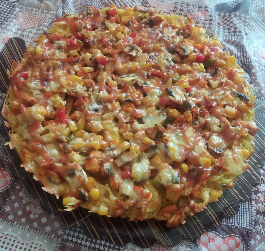 پیتزای ماکارونی