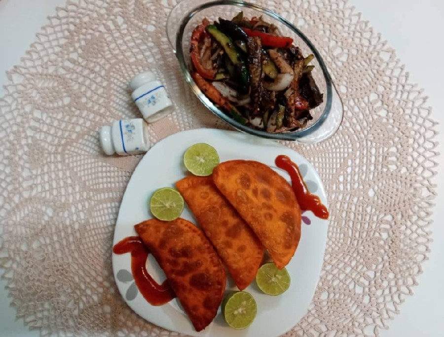 عکس سالاد بادمجان (بیتنجانیه)