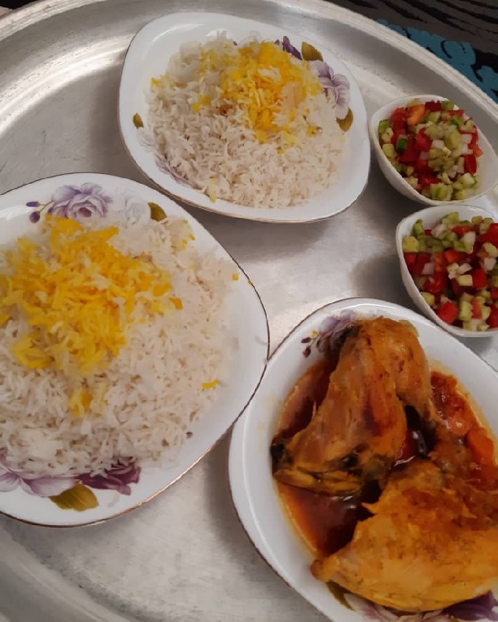 مرغ زعفرانی