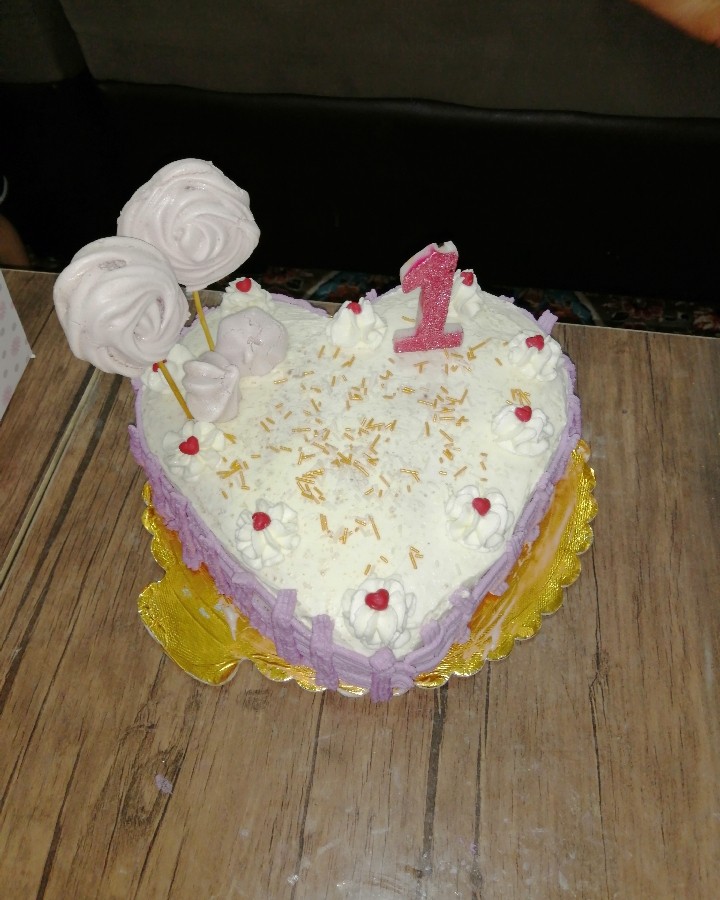 عکس کیک تولد یکسالگی 