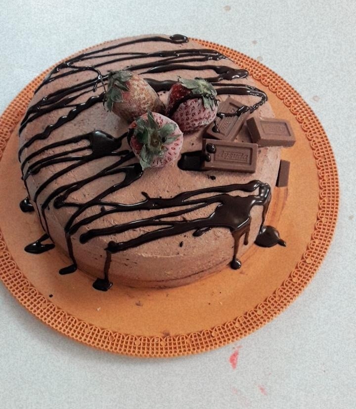 عکس کیک تولد شکلاتی