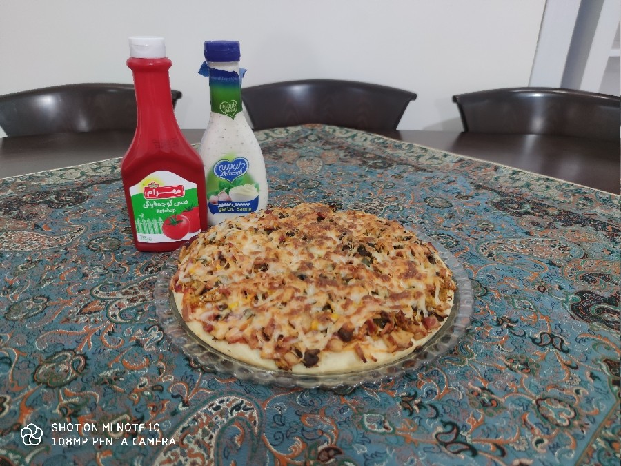 عکس پیتزا مخلوط