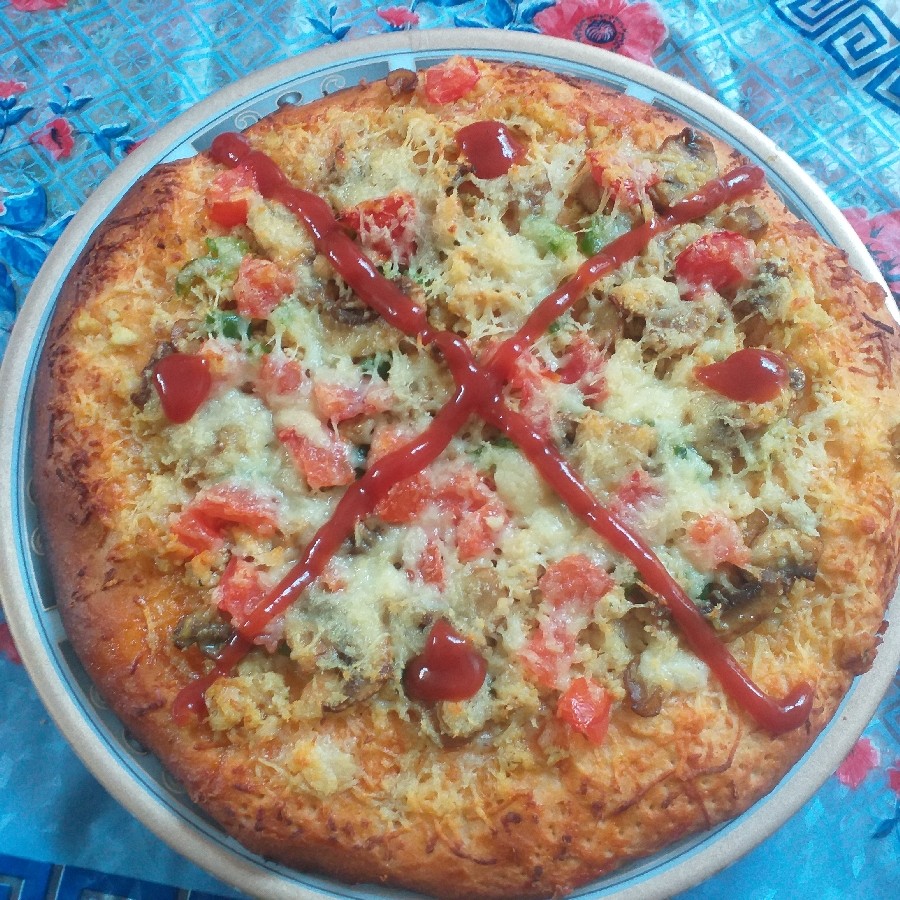 پیتزای خودم پز 