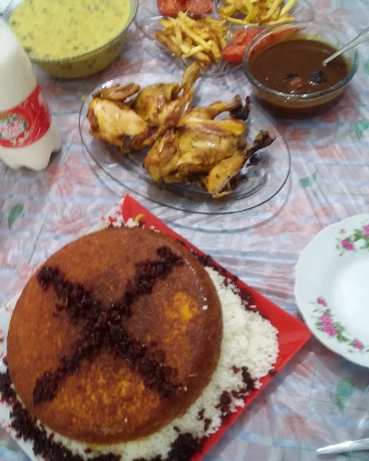 عکس ته چین مرغ