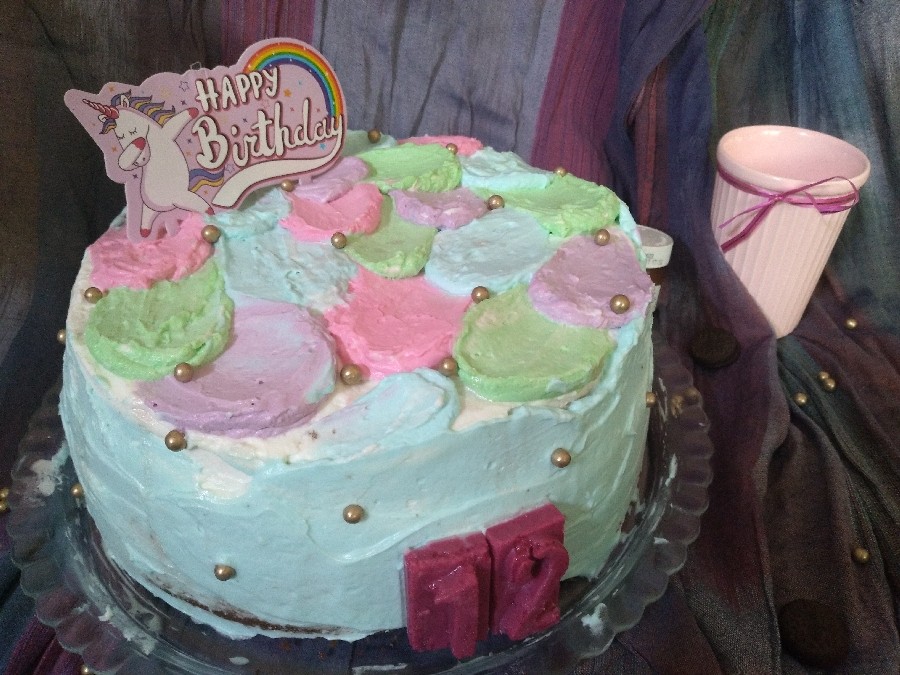 کیک تولد 
kake khas