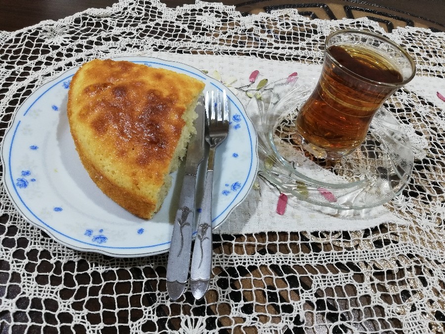 اینم کیک میوه ای من ❤️ لطفا ورق بزنید مرسی که لایک میکنی