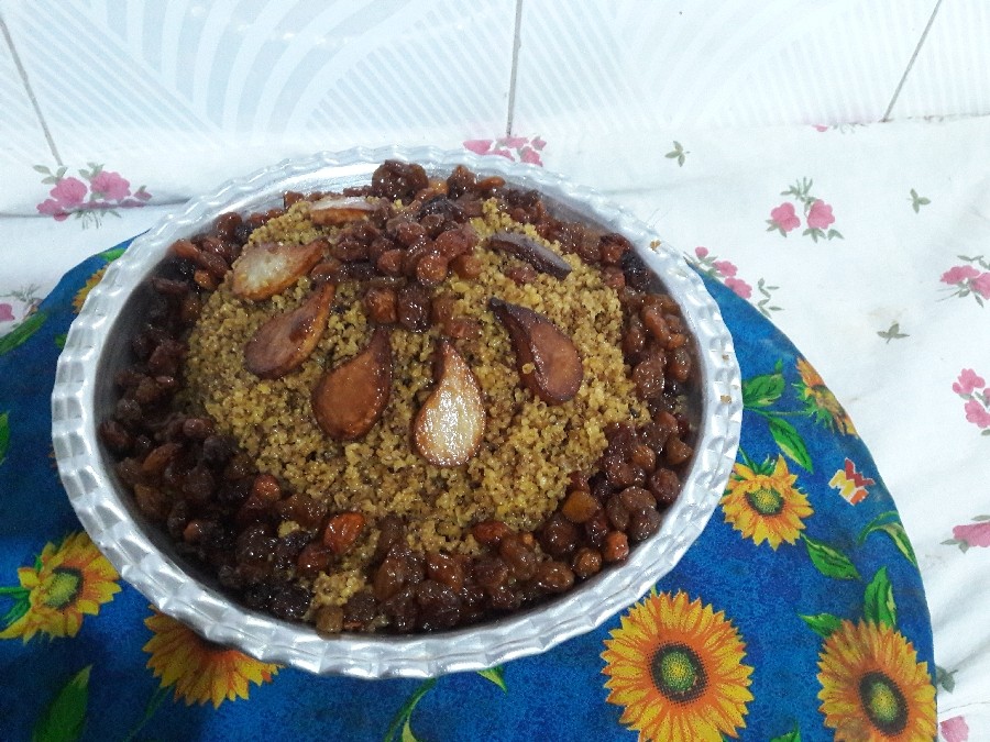 عکس یریش یک غذای خوزستانی بسیار خوشمزه