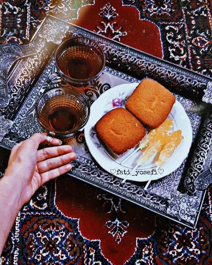 عکس حال خووووب...♡ (چایی زعفرانی☕)