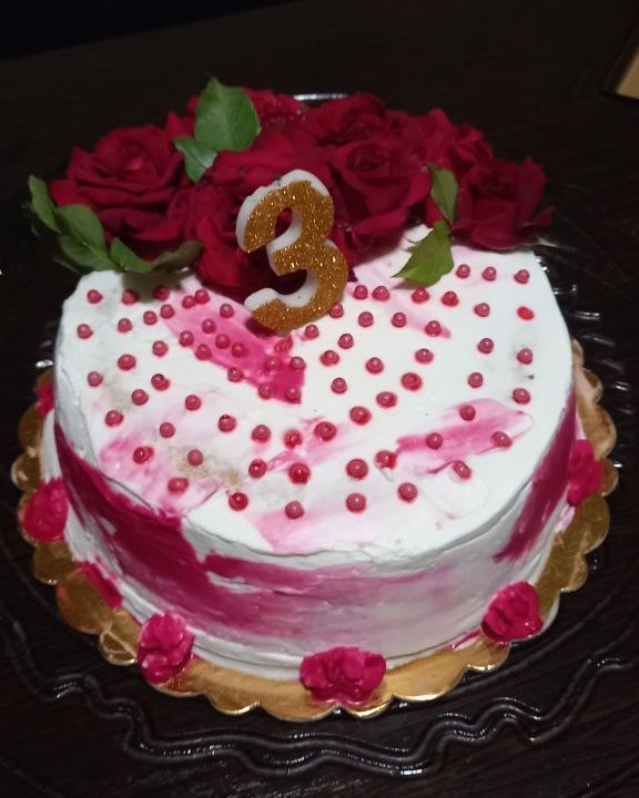 کیک تولد 
خودم پز?