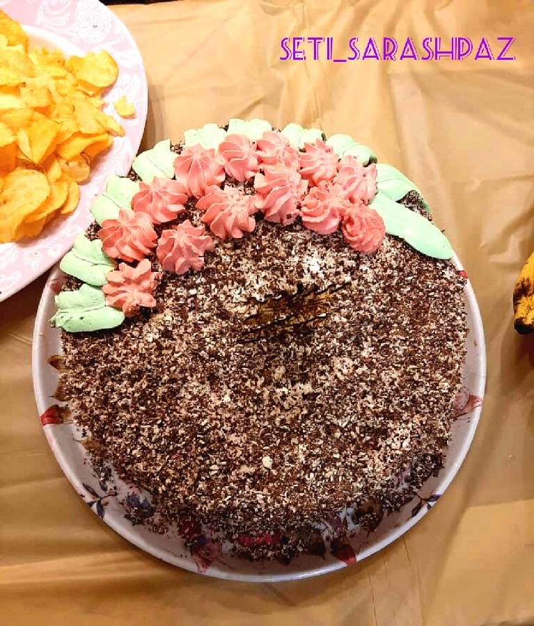 عکس کیک اسفنجی