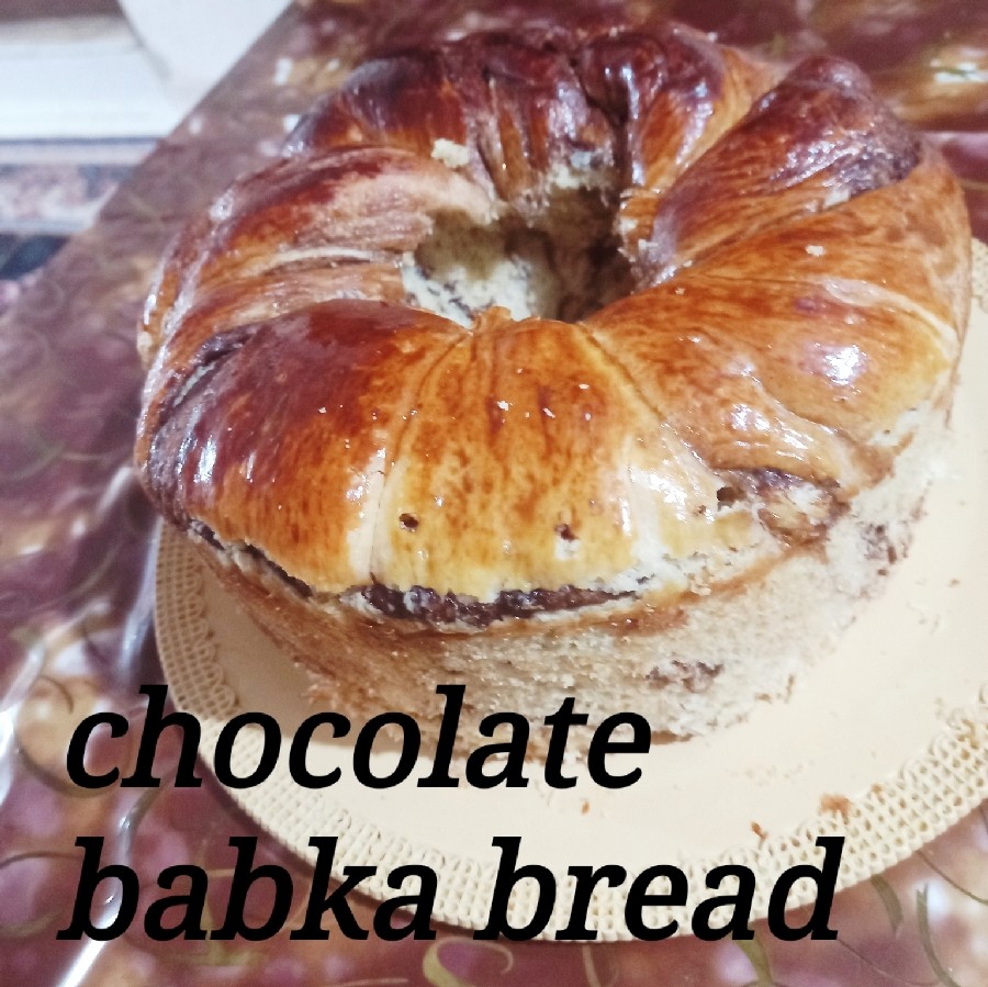 عکس chocolate babka bread 