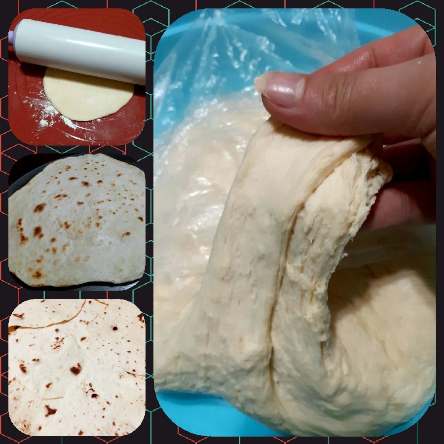 عکس نون ترتیلای مکزیکی خونگی