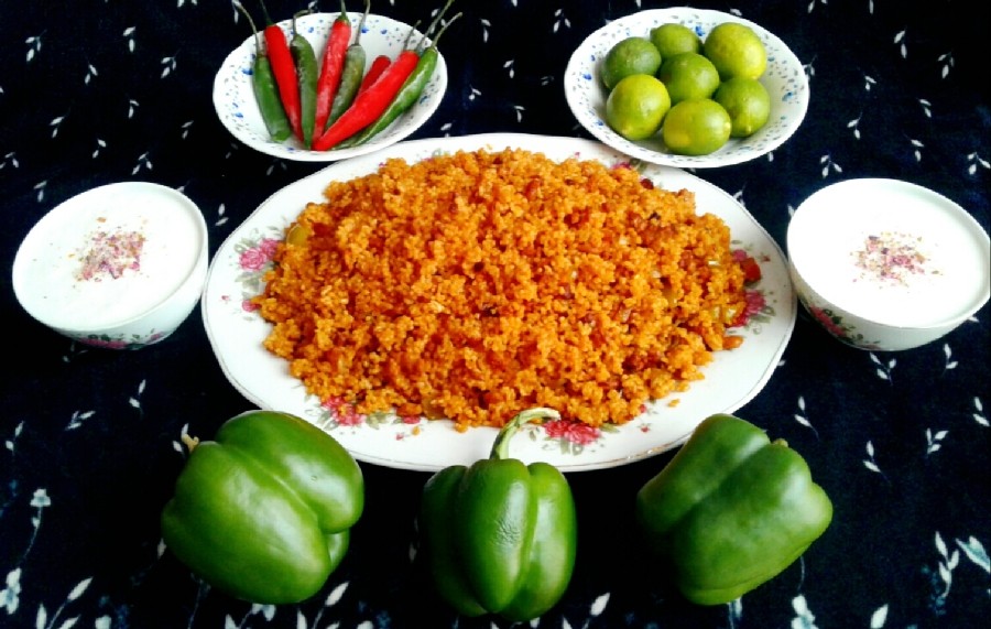 عکس قیمه پلو بابرنج نیم دانه