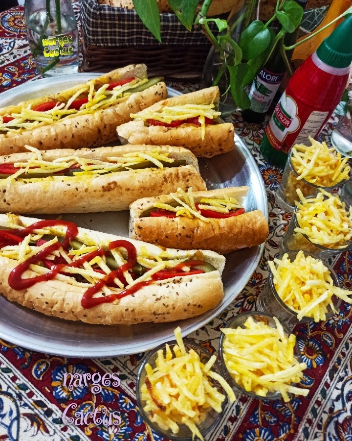 عکس ساندویچ مرغ