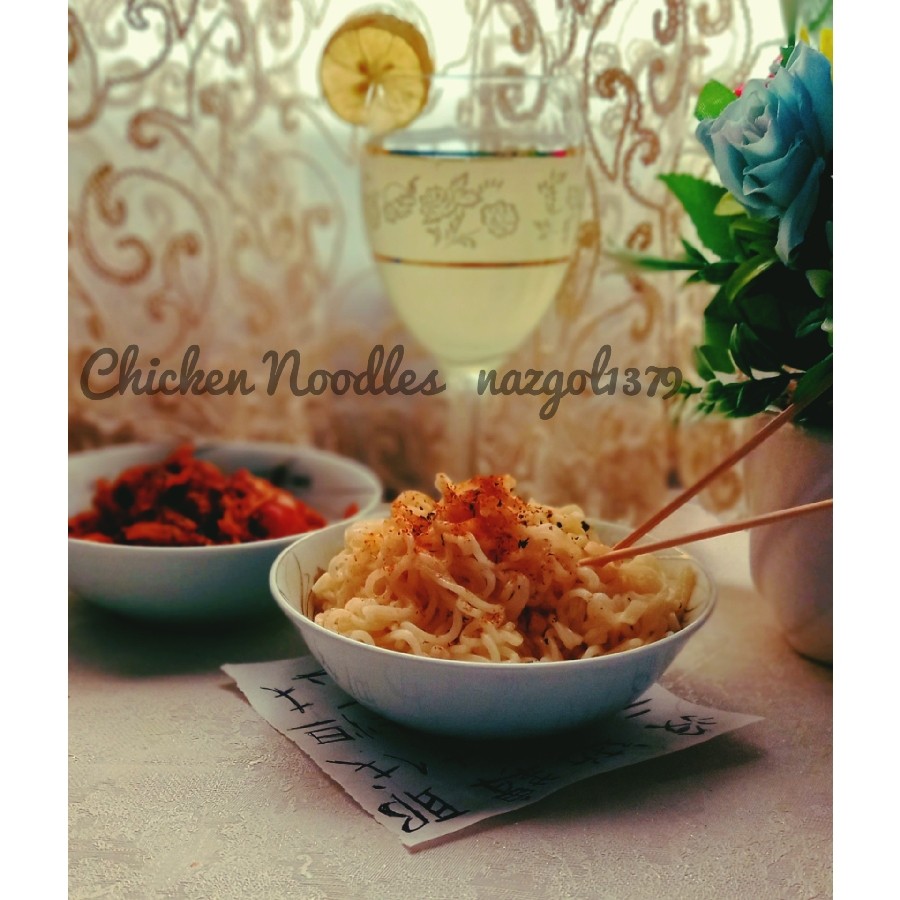 عکس Chicken Noodles
نودل مخصوص سر اشپز*
(نودل مرغ)