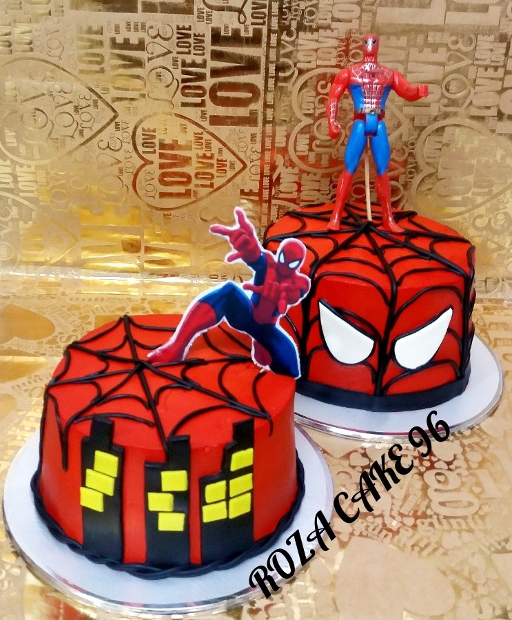 کیک مرد عنکبوتی