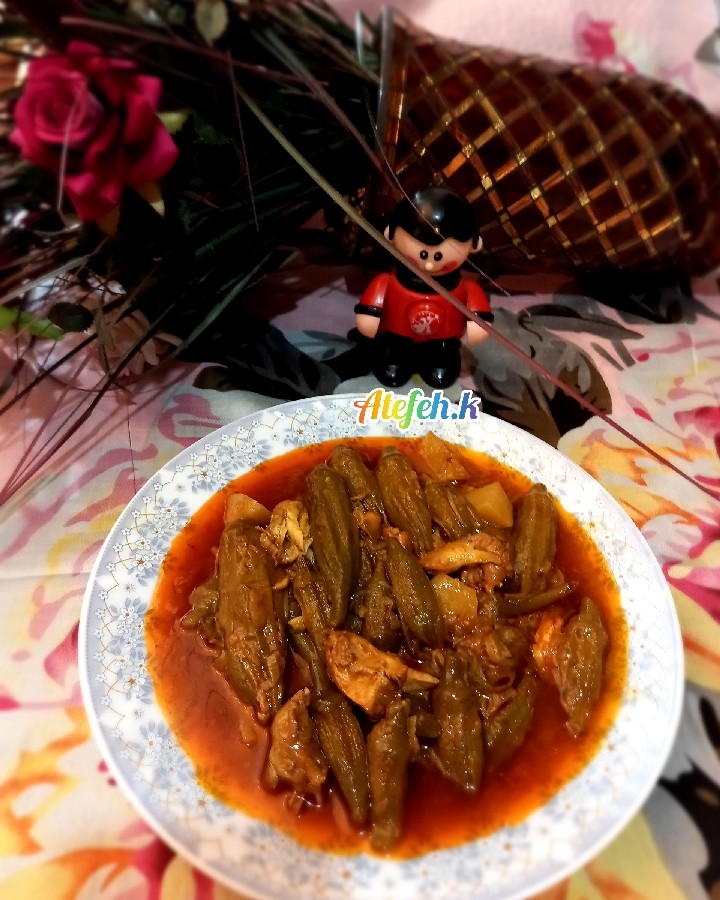 عکس خورشت بامیه