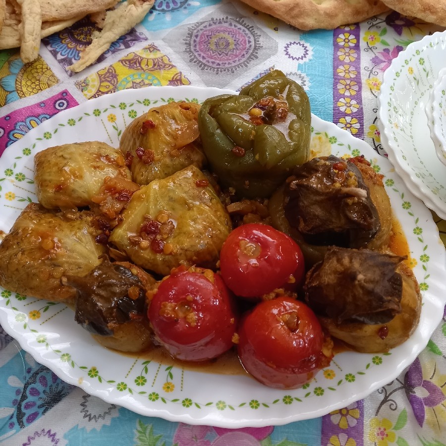 عکس دلمه خونگی