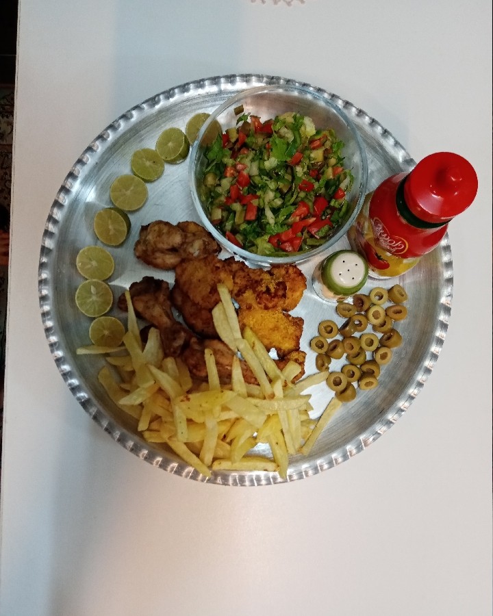 عکس سینی خوشمزه
