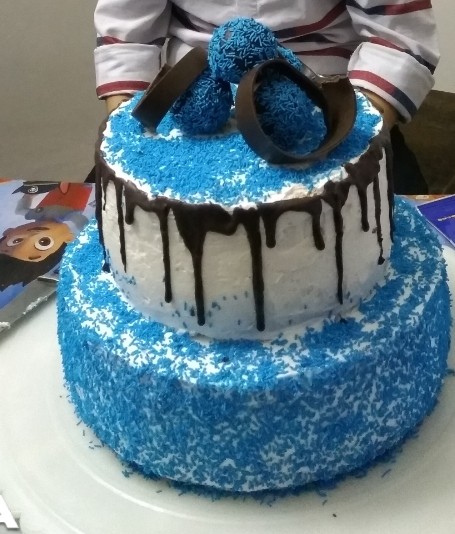 کیک تولد پسر گلم 