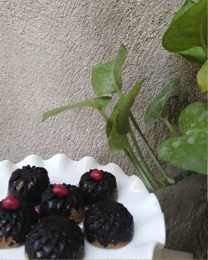 عکس برشتوک نخودچی شکلاتی 