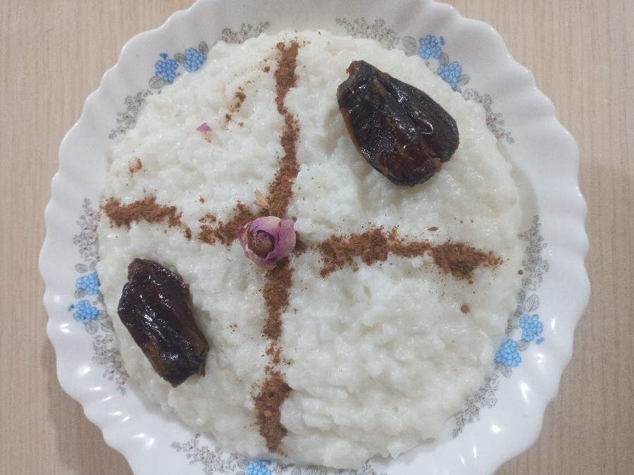 عکس شیر برنج نذری 