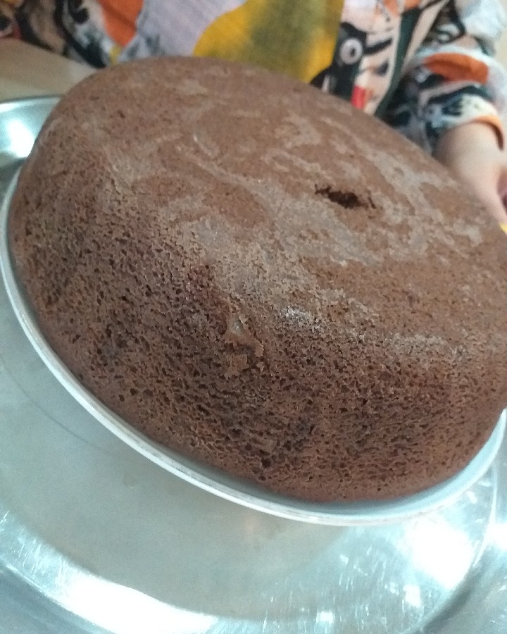 عکس کیک خیس شکلاتی