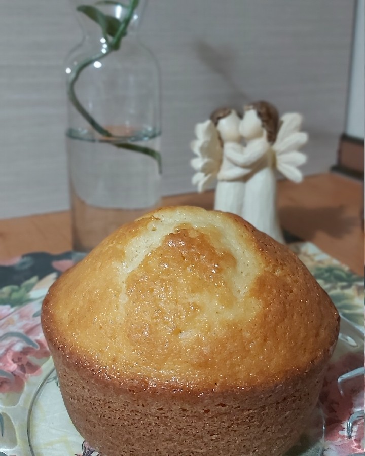عکس مینی کیک پرتغالی بدون تزئین  