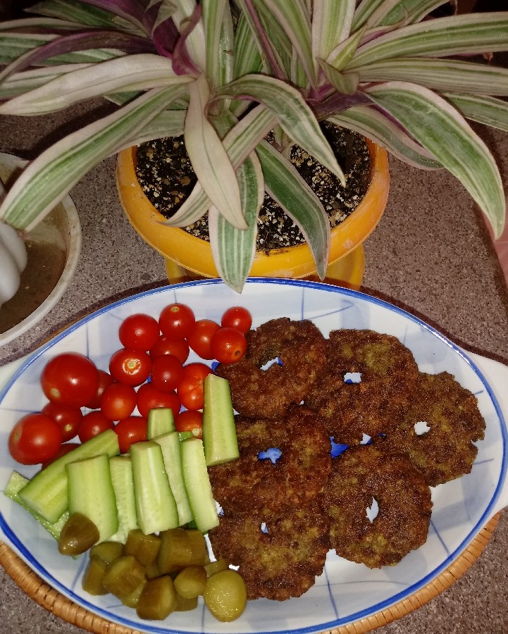 عکس شامی گوشت و لپه