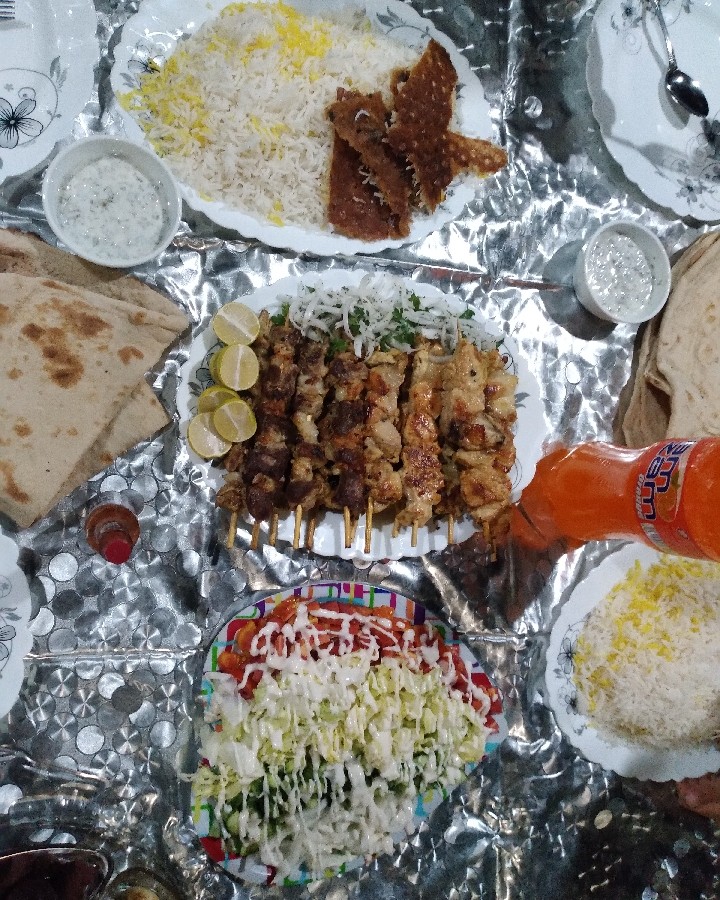 عکس شام خودم پز برای آقای شوهر