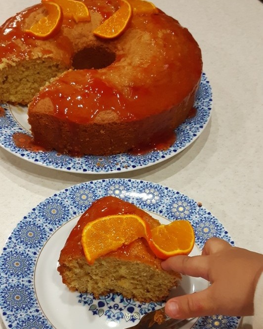 کیک پرتقالی
من فدای دستای خپلت بشم عشقه خاله
