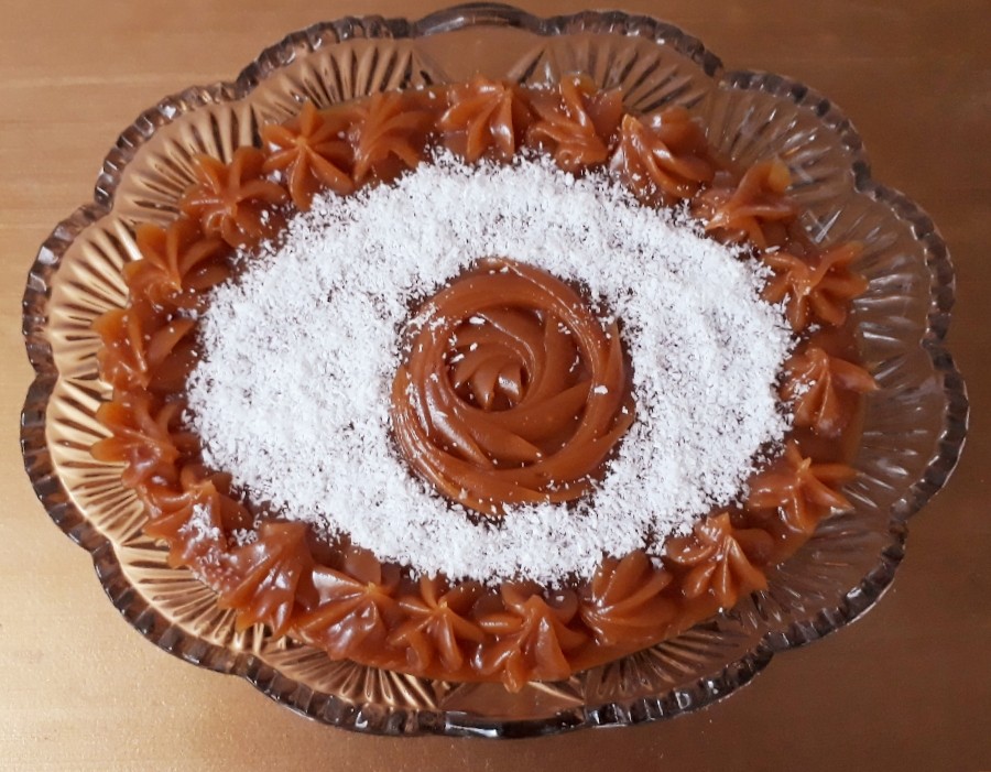 عکس حلوای عربی با شیر خشک.