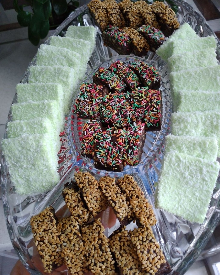 عکس ژله پفی و شکلات آلمانی