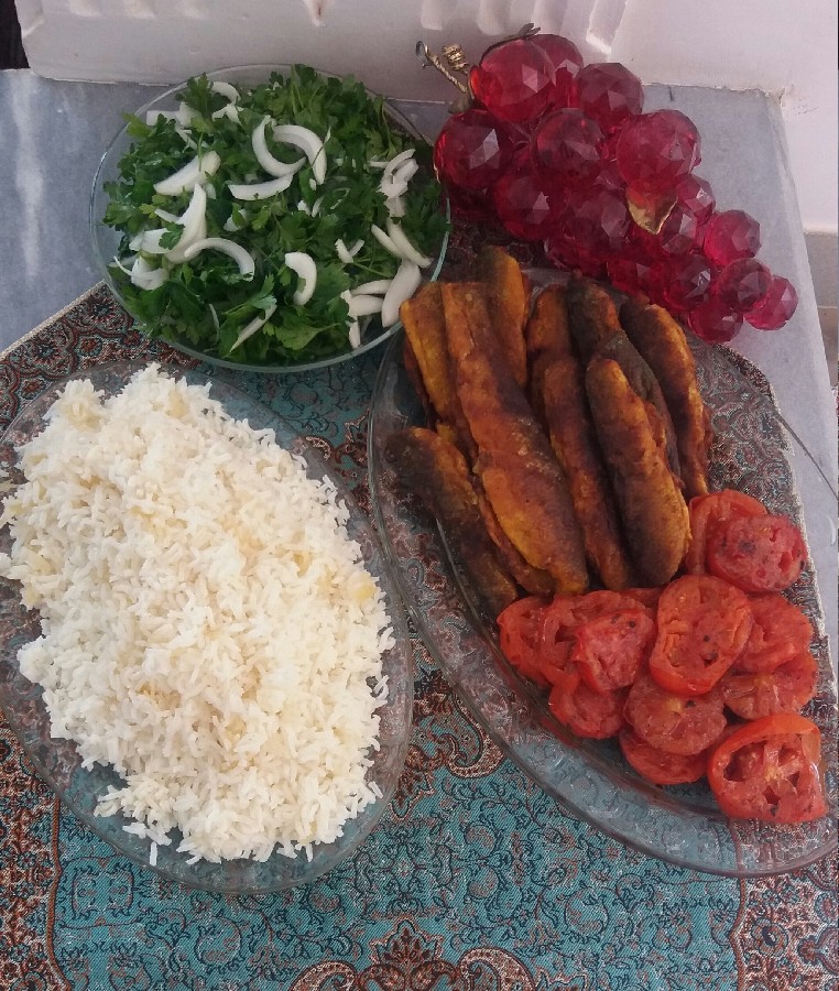 عکس ماهی پلو