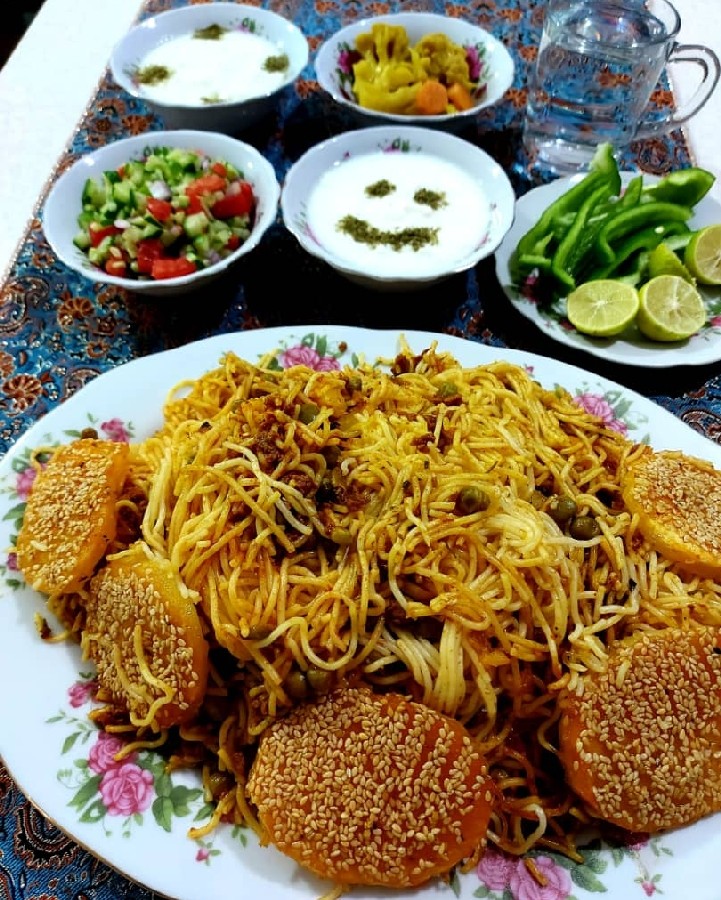 عکس ماکارونی ساده