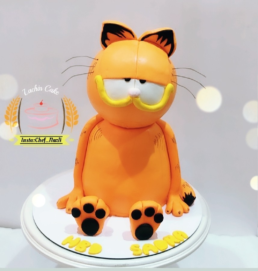 عکس کیک گارفیلد